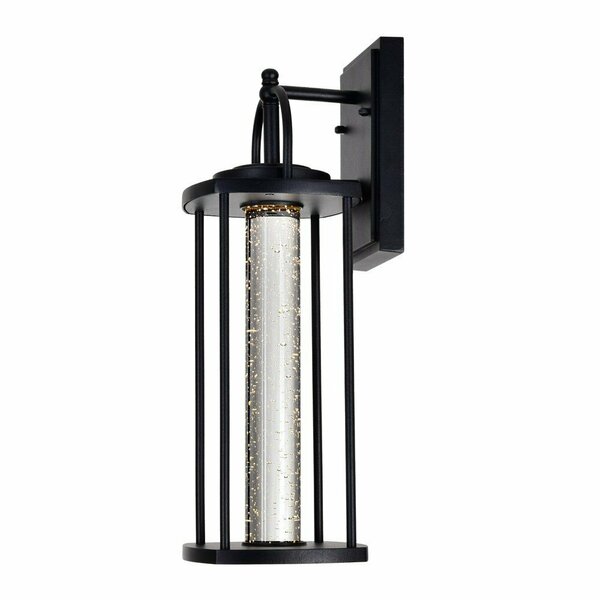 Cwi Lighting Greenwood Led Outdoor Black Wall Lantern 0407W7-1-101-A